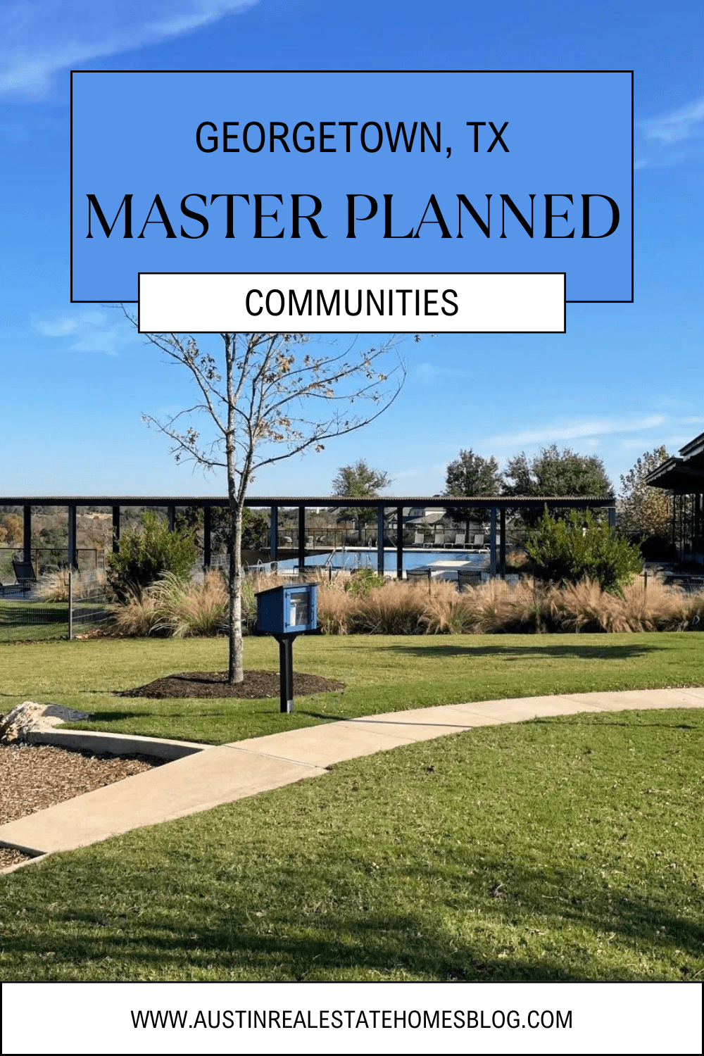 georgetown tx master planned communities