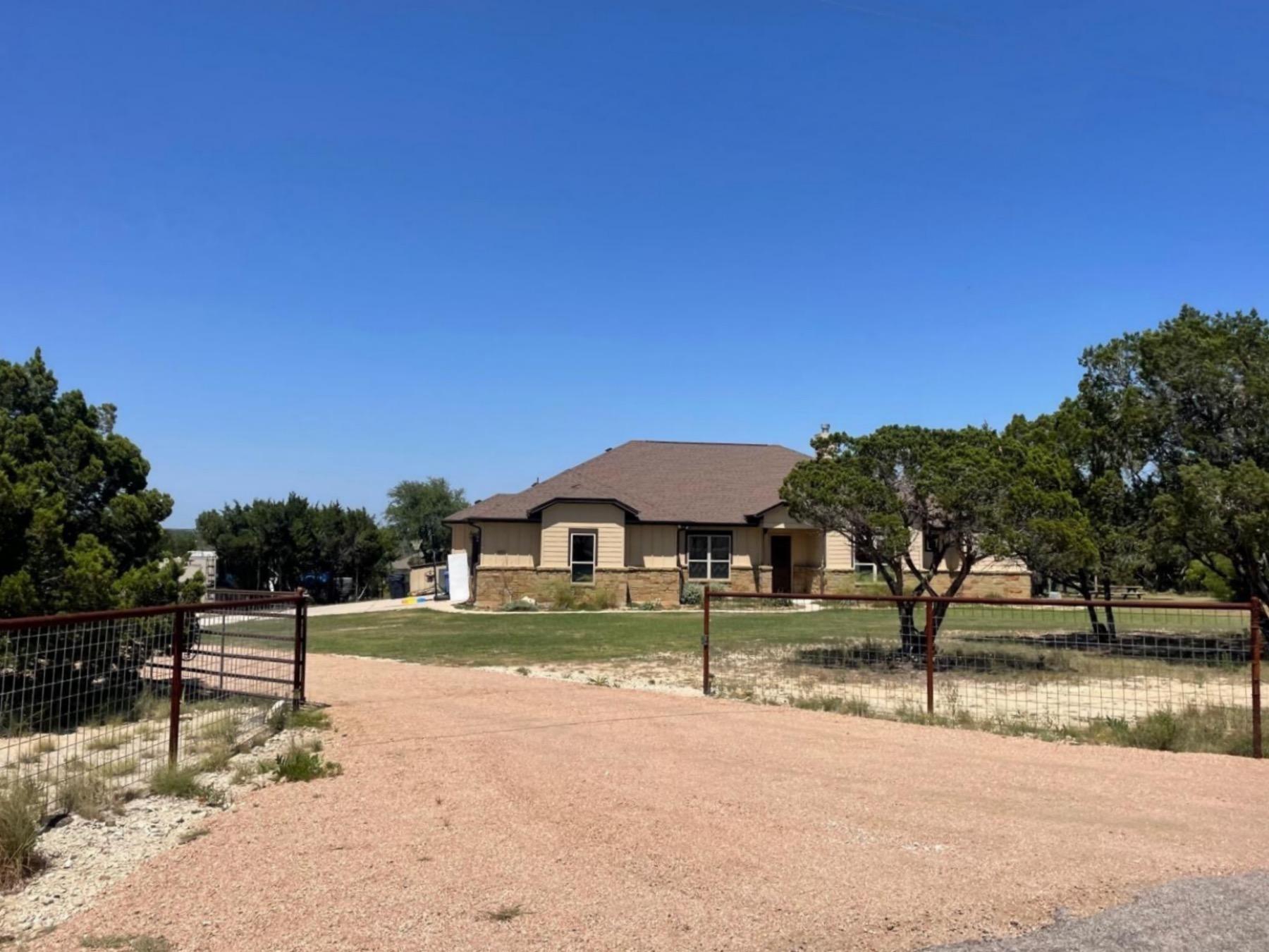 one story home in dog creek overlook liberty hill
