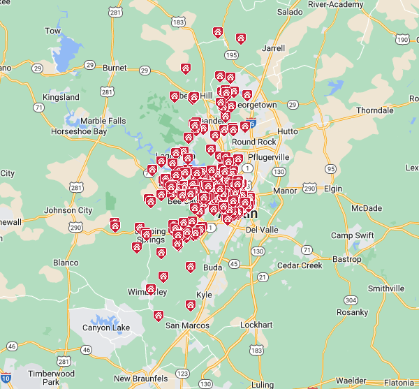 April 2024 Austin luxury home sales