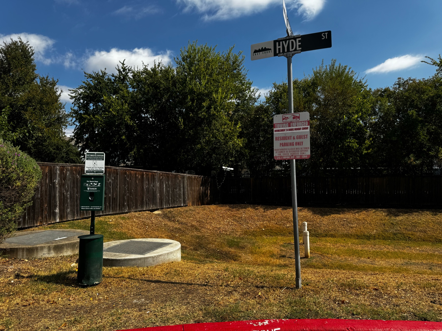 dog park East Shore Townhomes 78741
