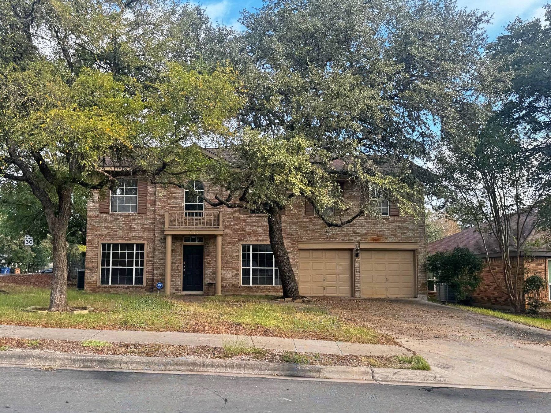 Circle C two story brick home in Austin TX
