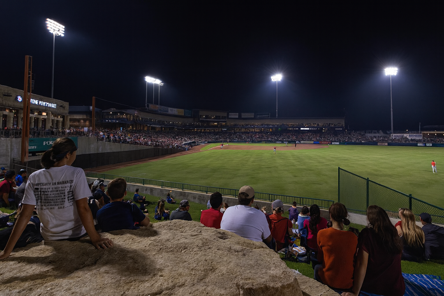 Dell Diamond Round Rock Express night game