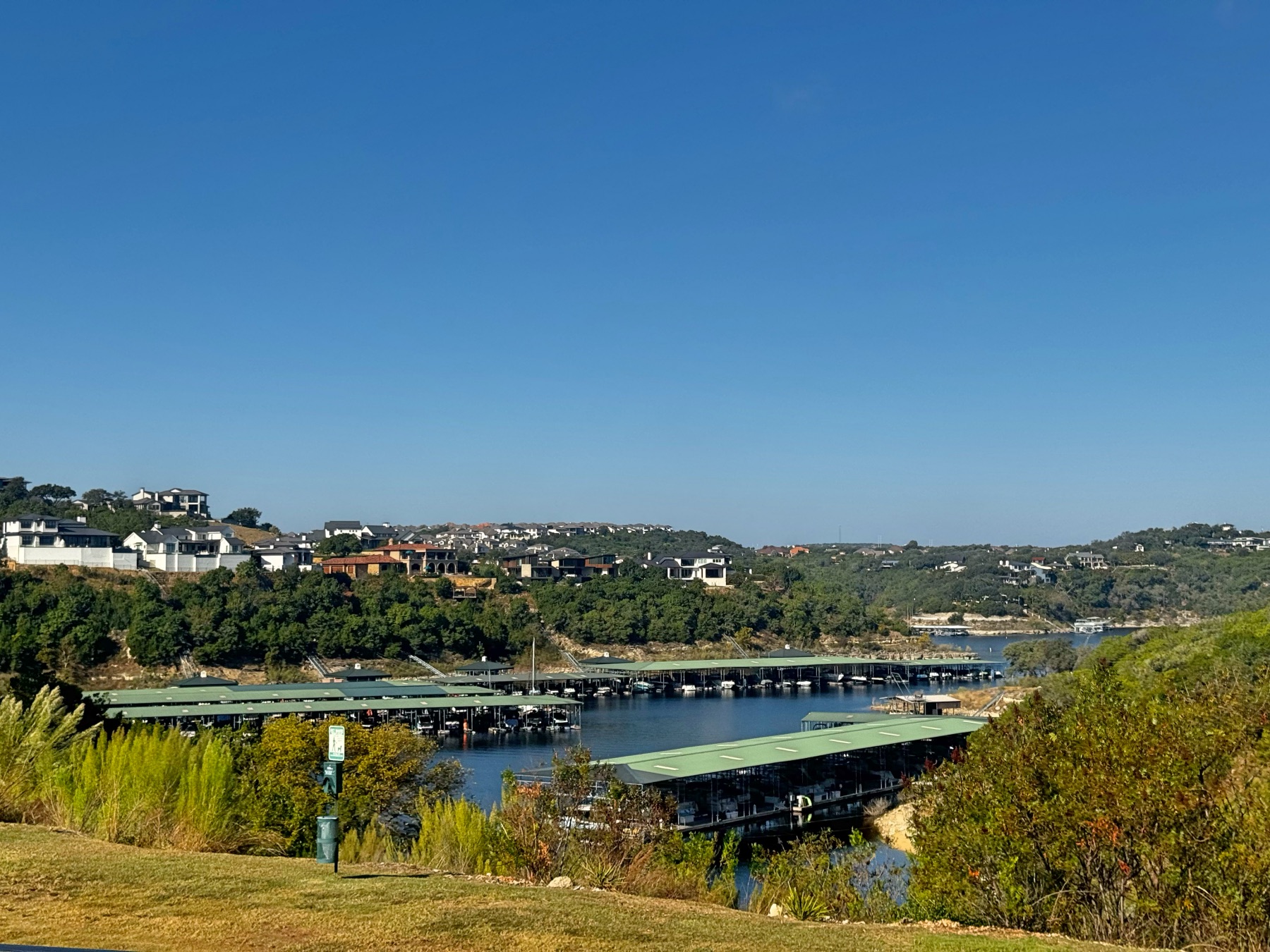Rough Hollow Lakeway marina and boat storage