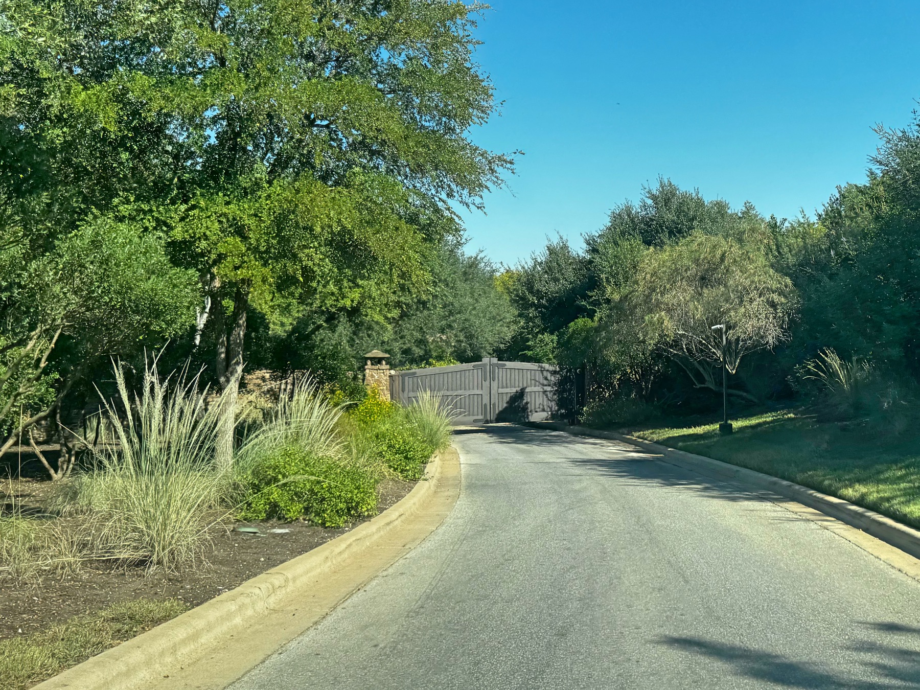 spanish oaks luxury austin gated community exit