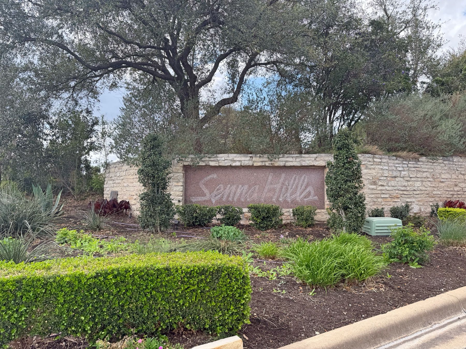 Senna Hills neighborhood in West Austin TX 78733