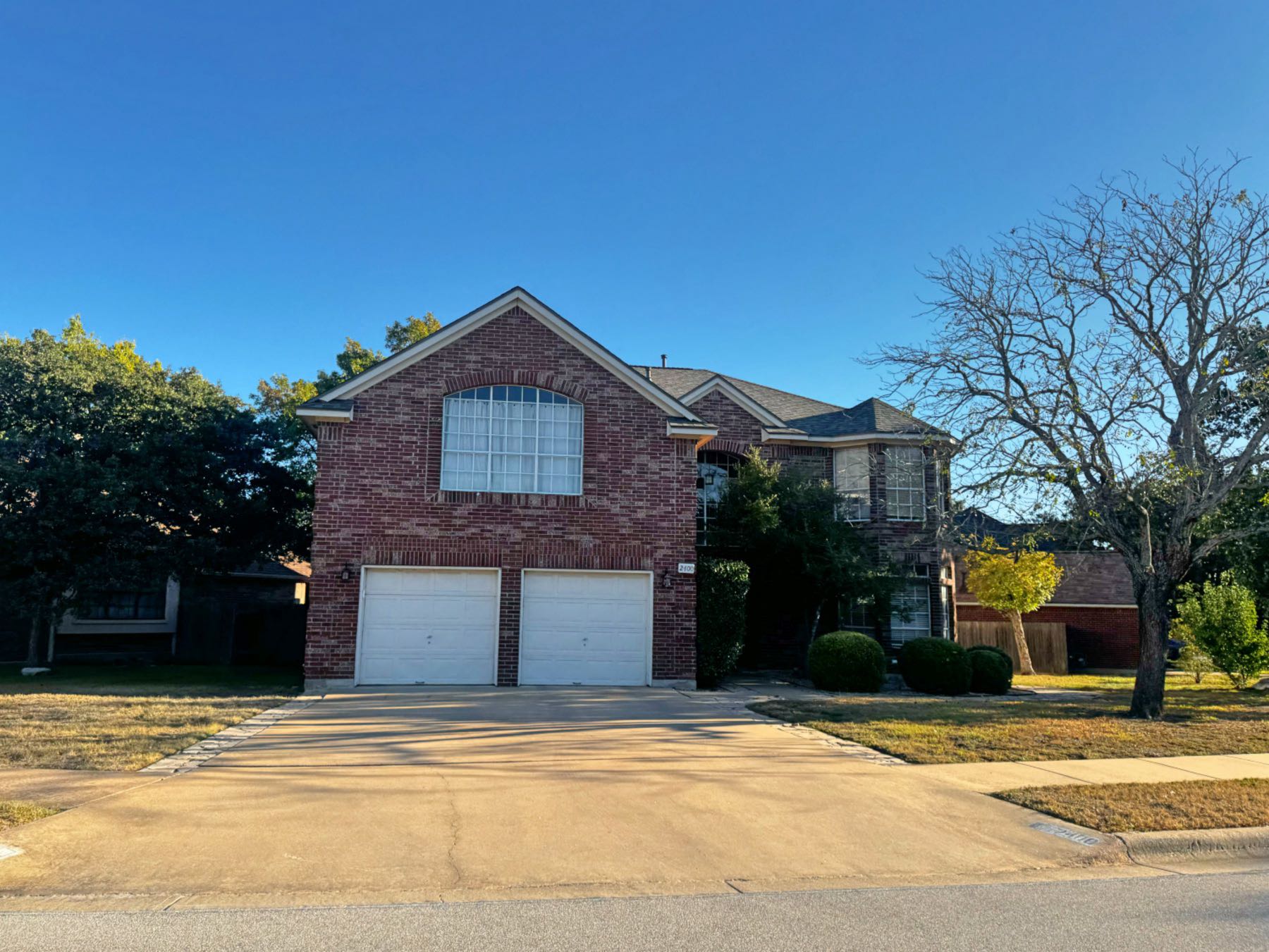 Oakcreek neighborhood in Round Rock TX