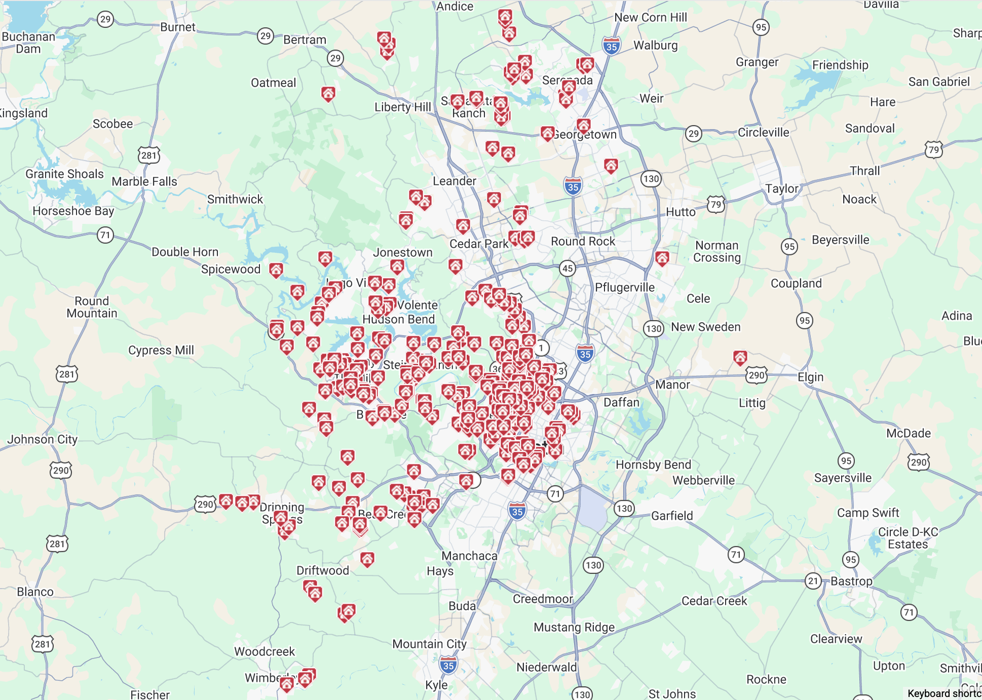 June 2026 Austin Luxury Home Sales Map – 333 Sales Across Travis, Williamson, and Hays Counties
