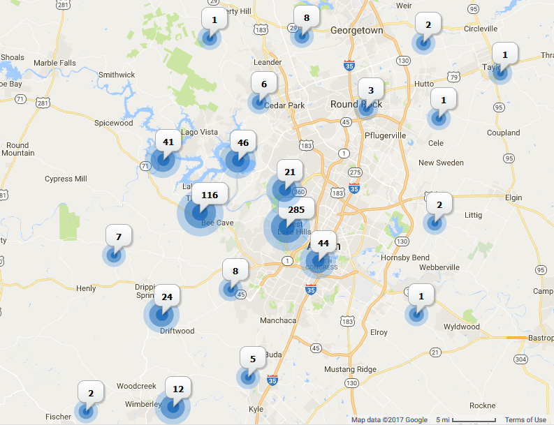 luxury homes for sale in austin area September 2017