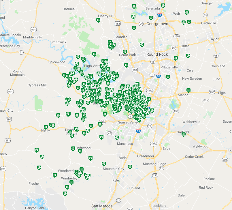 luxury homes for sale in austin area October 2018