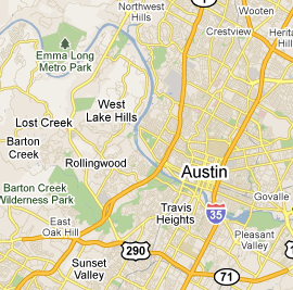 Austin map