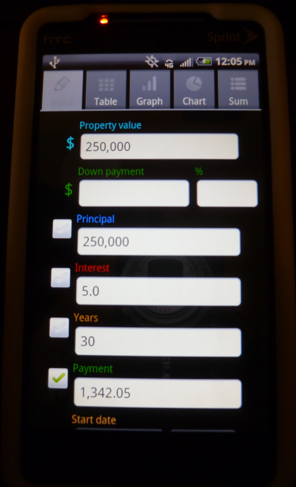 austin home buyer mortgage calculator android app
