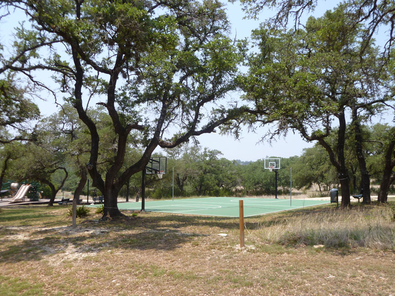 belvedere Austin basketball court