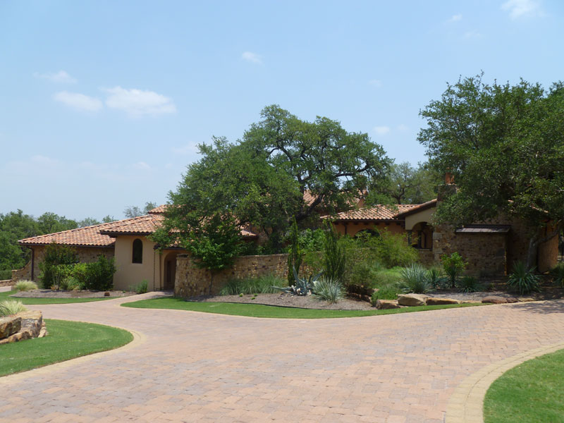 Austin luxury gated communities belvedere