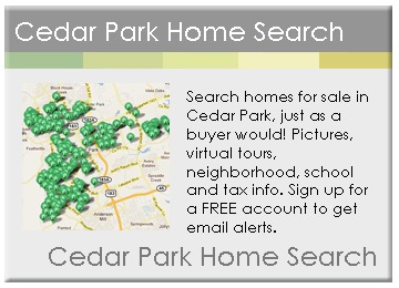 cedar park home search for sellers