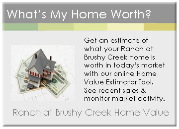 Ranch at Brushy Creek home values