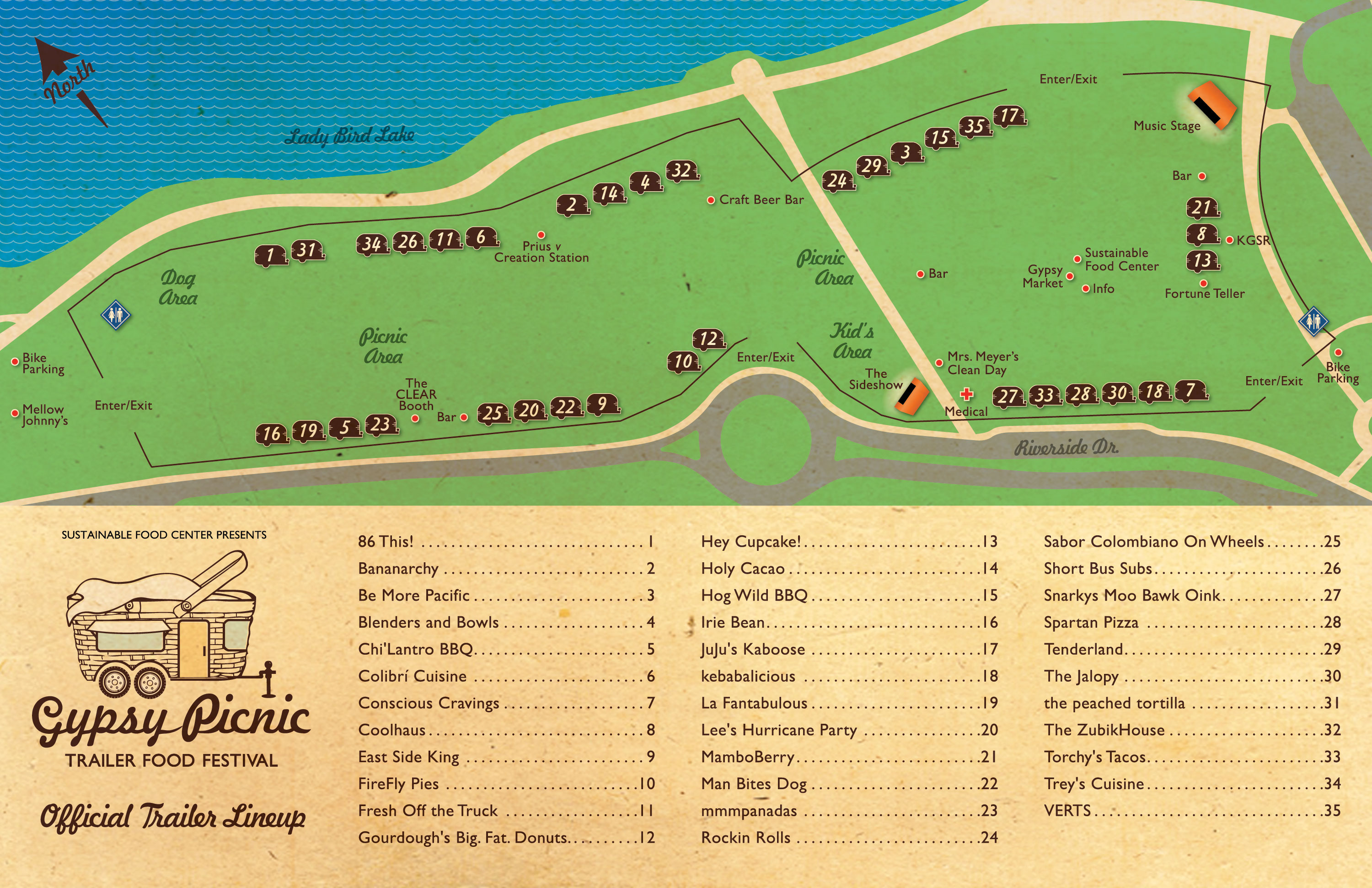 2011 gypsy picnic map