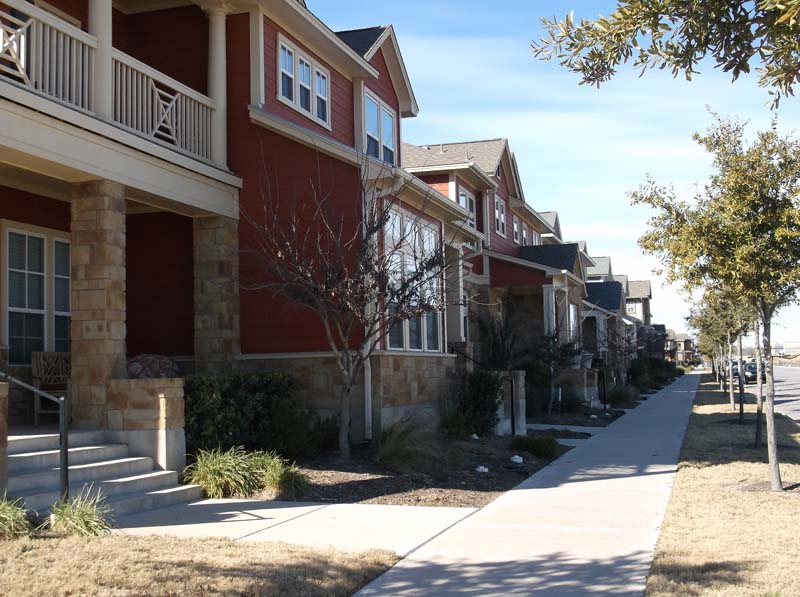 row homes mueller austin