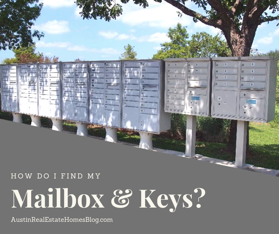 how do i find my maiilbox keys
