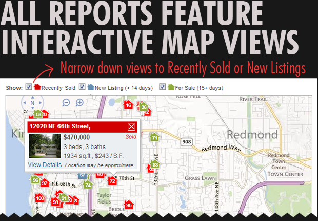 austin market reports with interactive maps