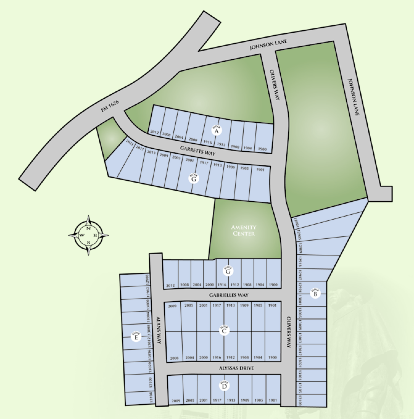 hills of bear creek plat map