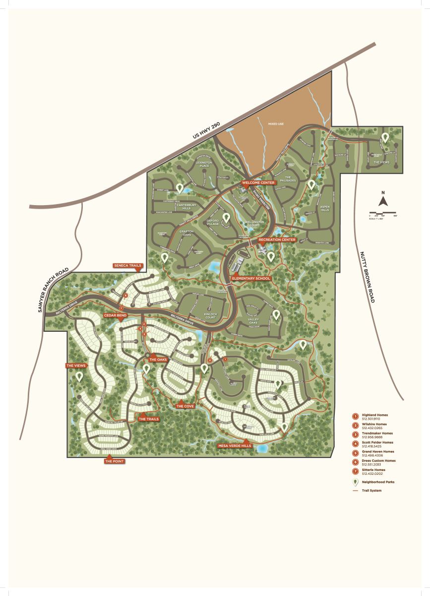 belterra amenity map