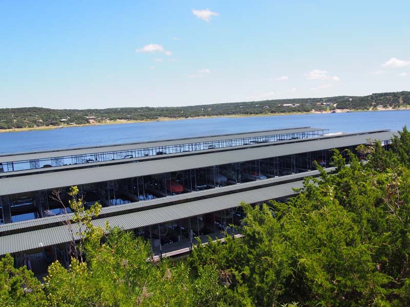 community marina reserve at Lake Travis