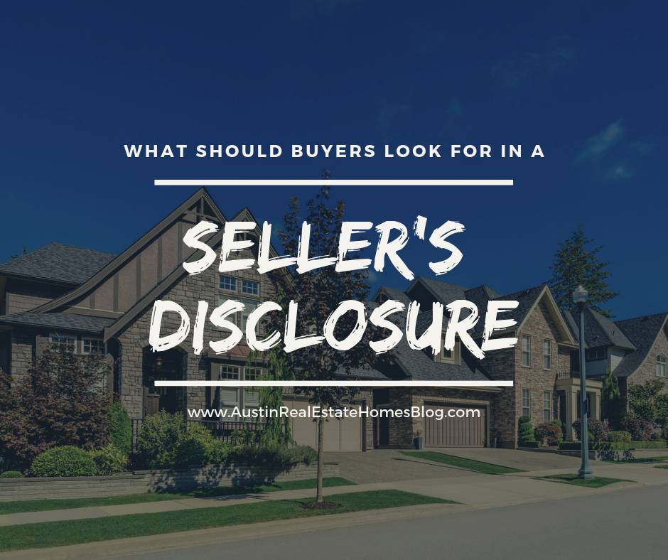 what should buyers look for sellers disclosure