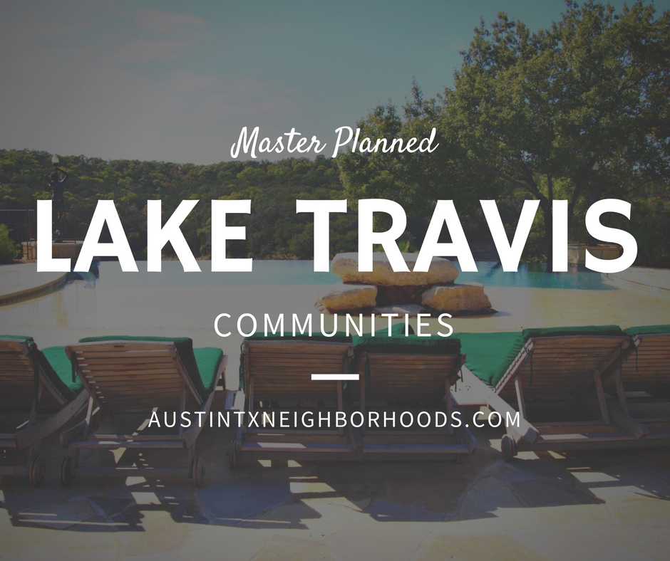 Lake Travis master planned communities