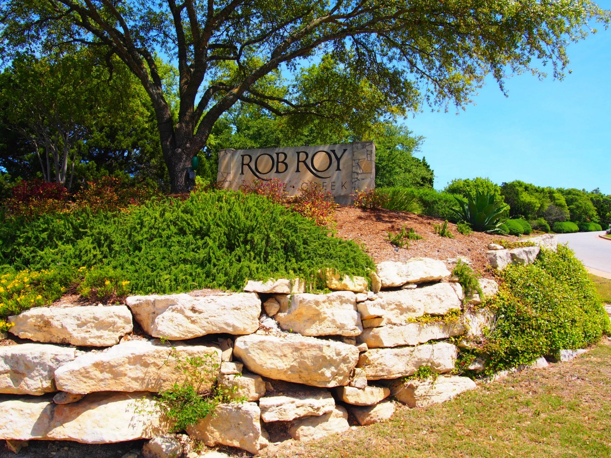 west austin master planned communities Rob Roy