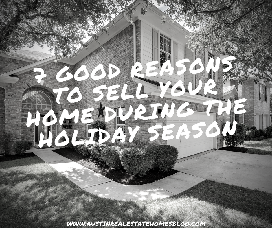 good reasons to sell home during holidays