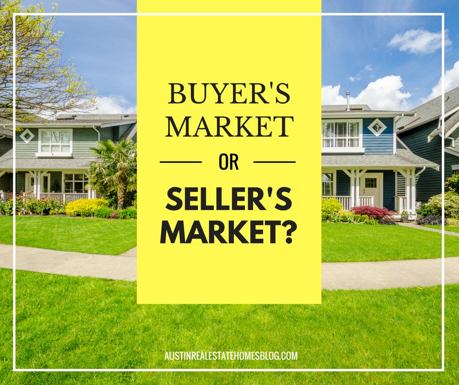 sellers market or buyers market