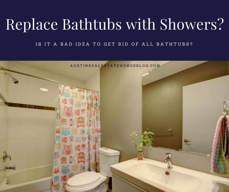 replace all bathtubs with shower