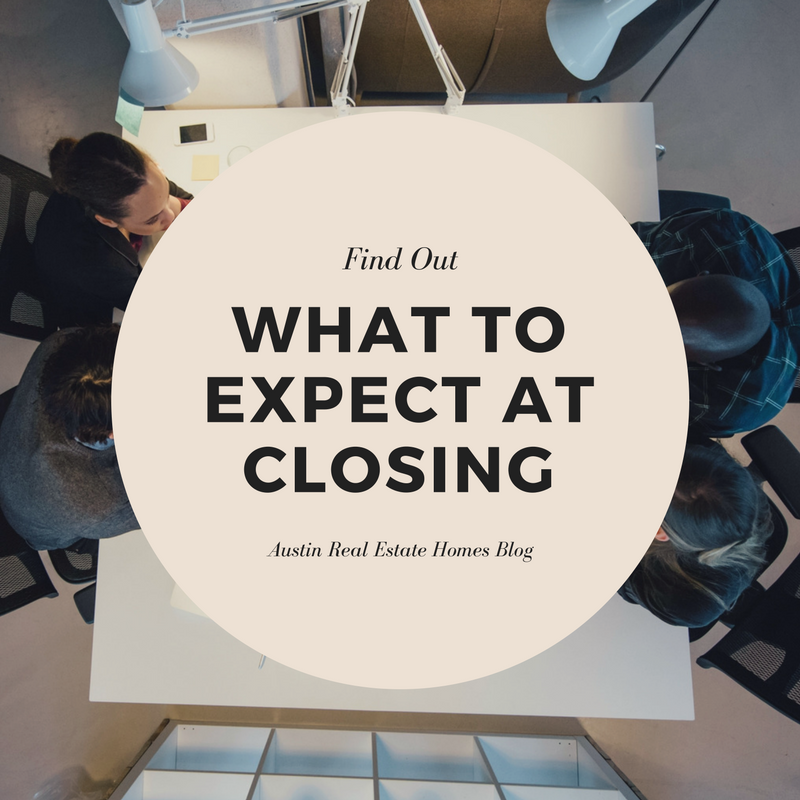 what to expect at closing