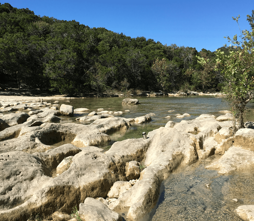 best hikes austin sculpture falls