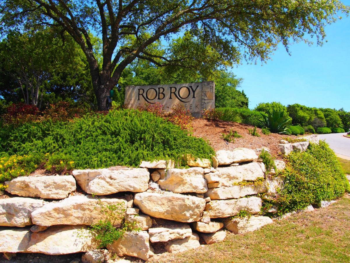 neighborhoods with 1 acre lots near downtown Austin Rob Roy