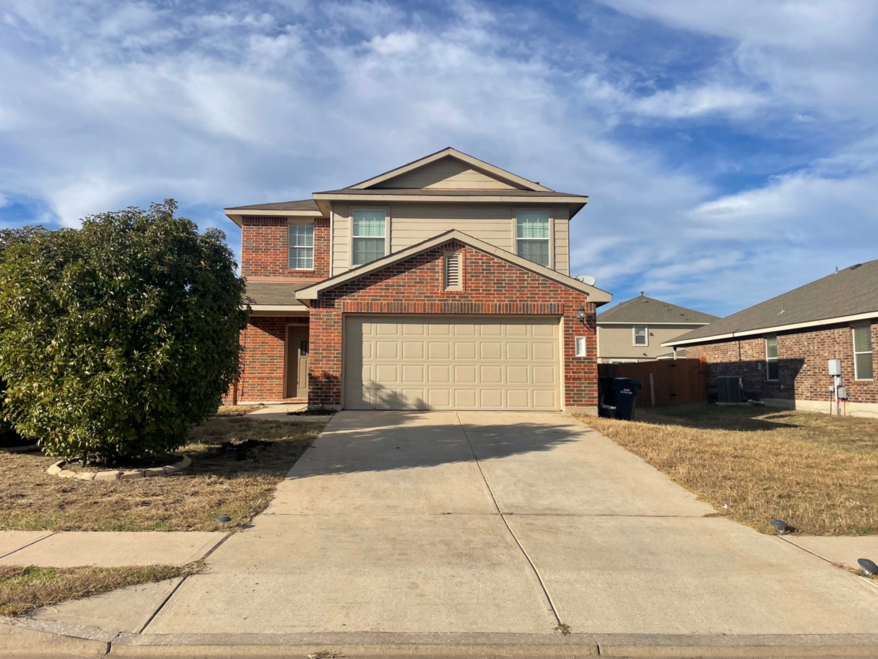 estates of north creek ranch two story brick home