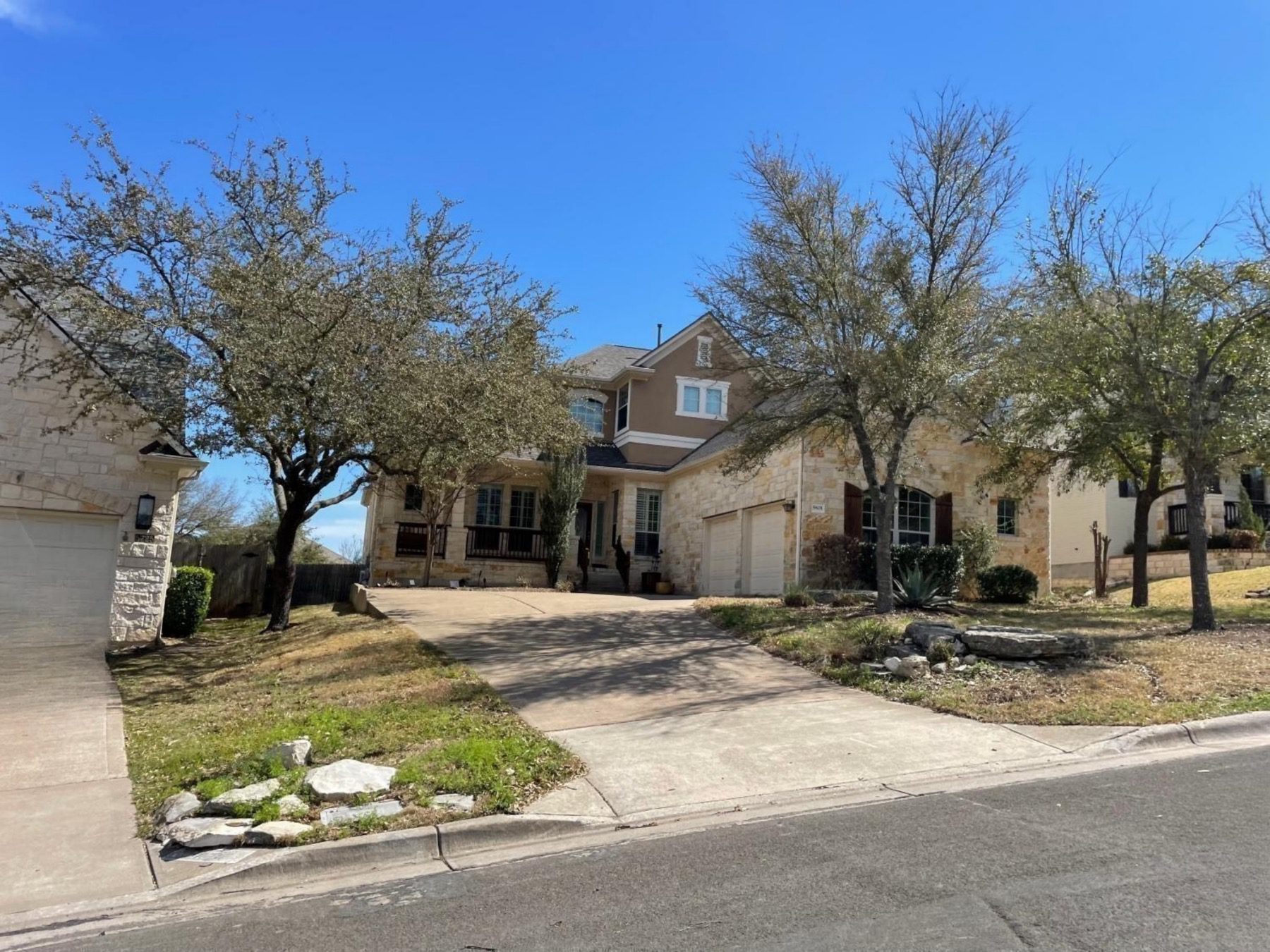 lantana two story home side entry garage Austin tx 78735
