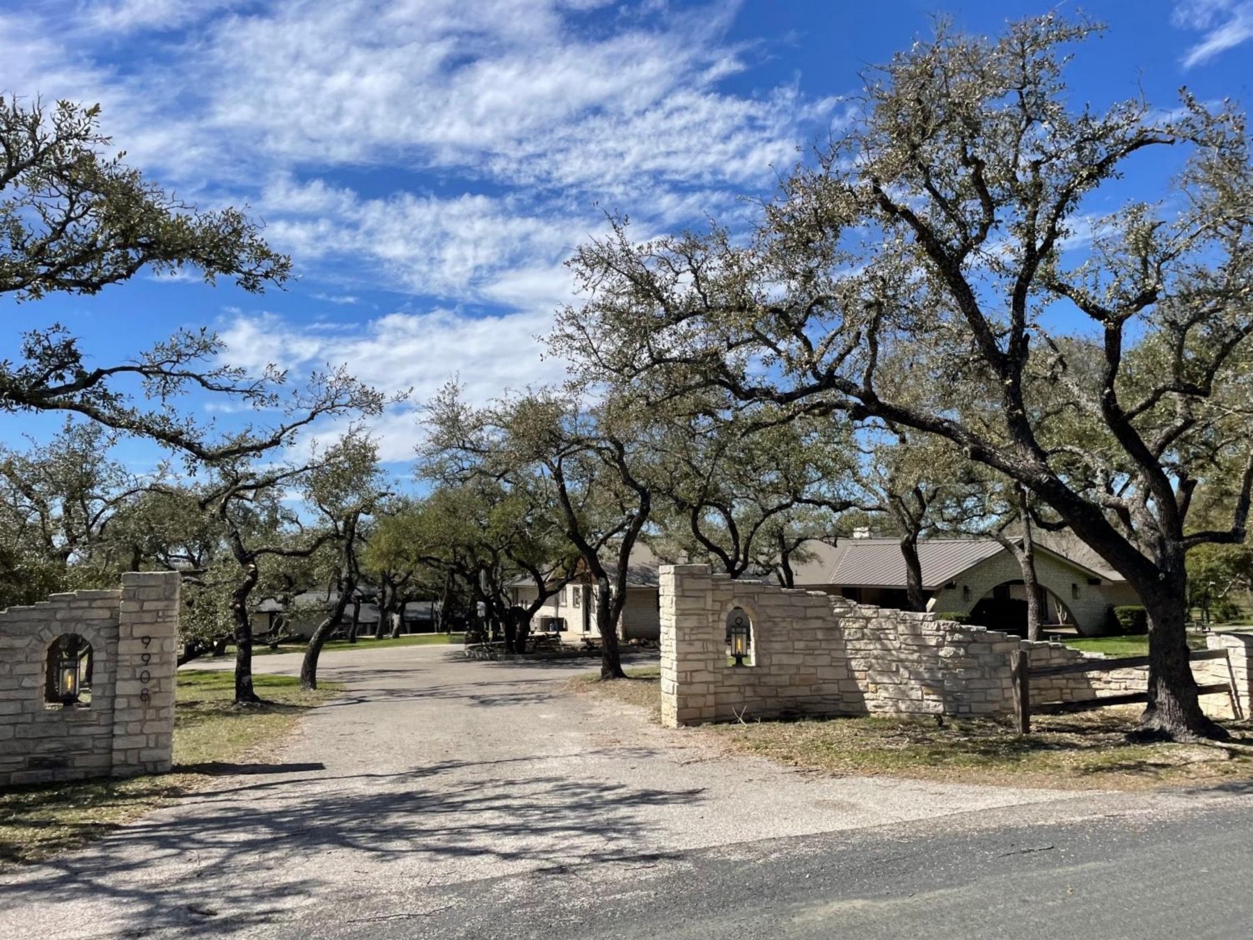 scenic brook estates home with mature trees Austin tx 78736