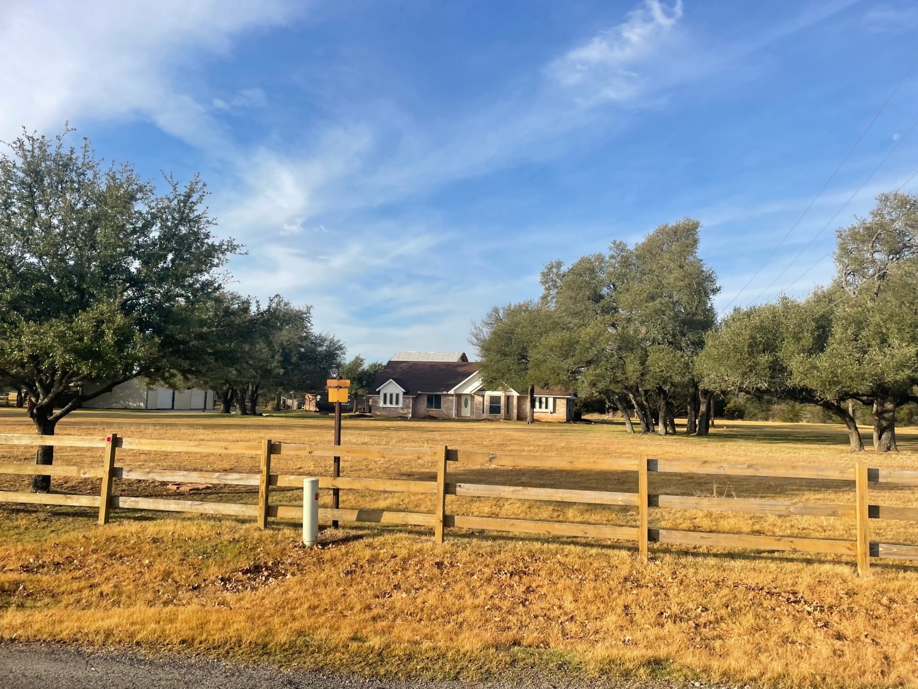 stonehurst home with detached shop in leander tx