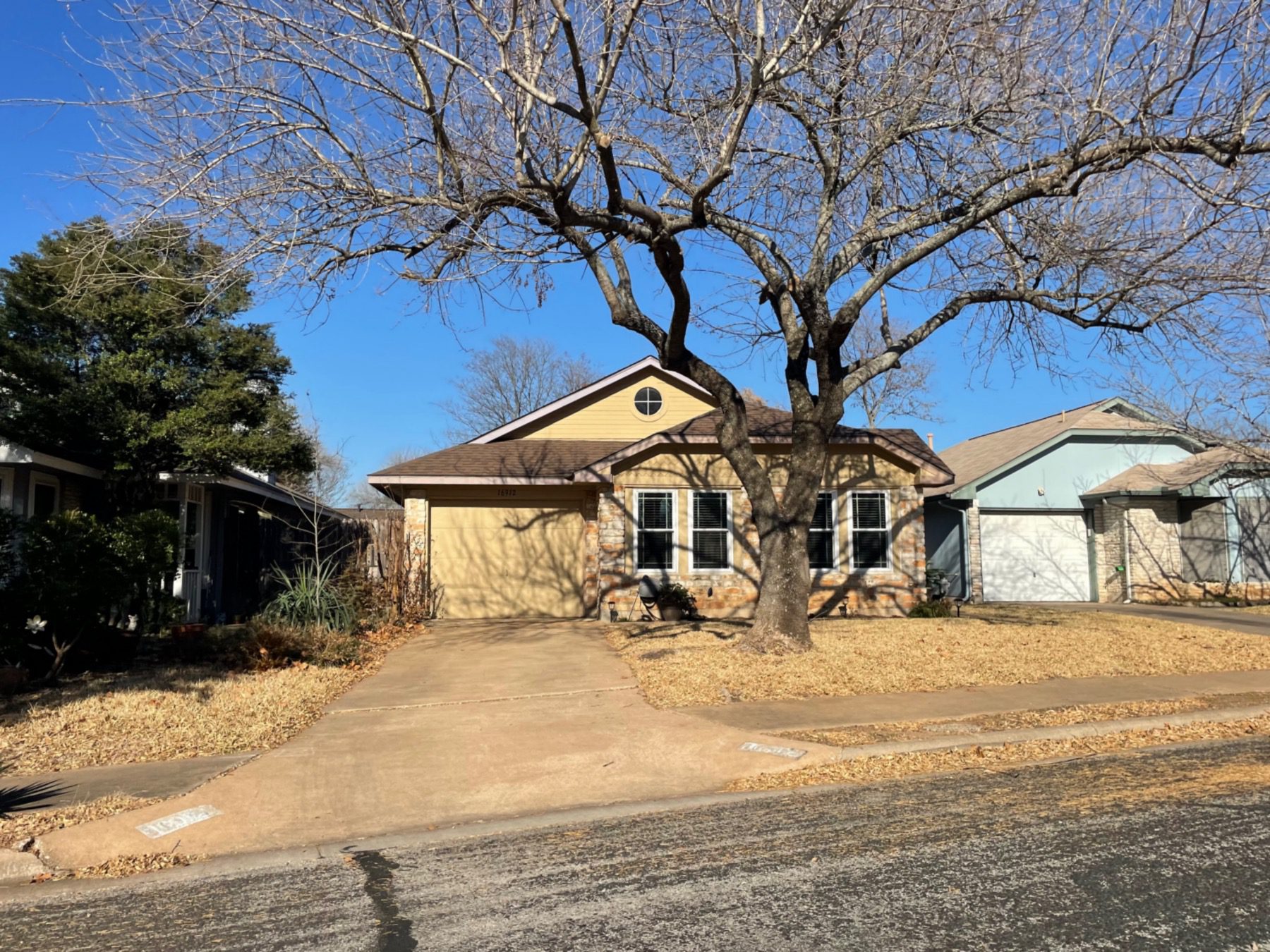 brushy creek village home 1 car garage 78717 Austin