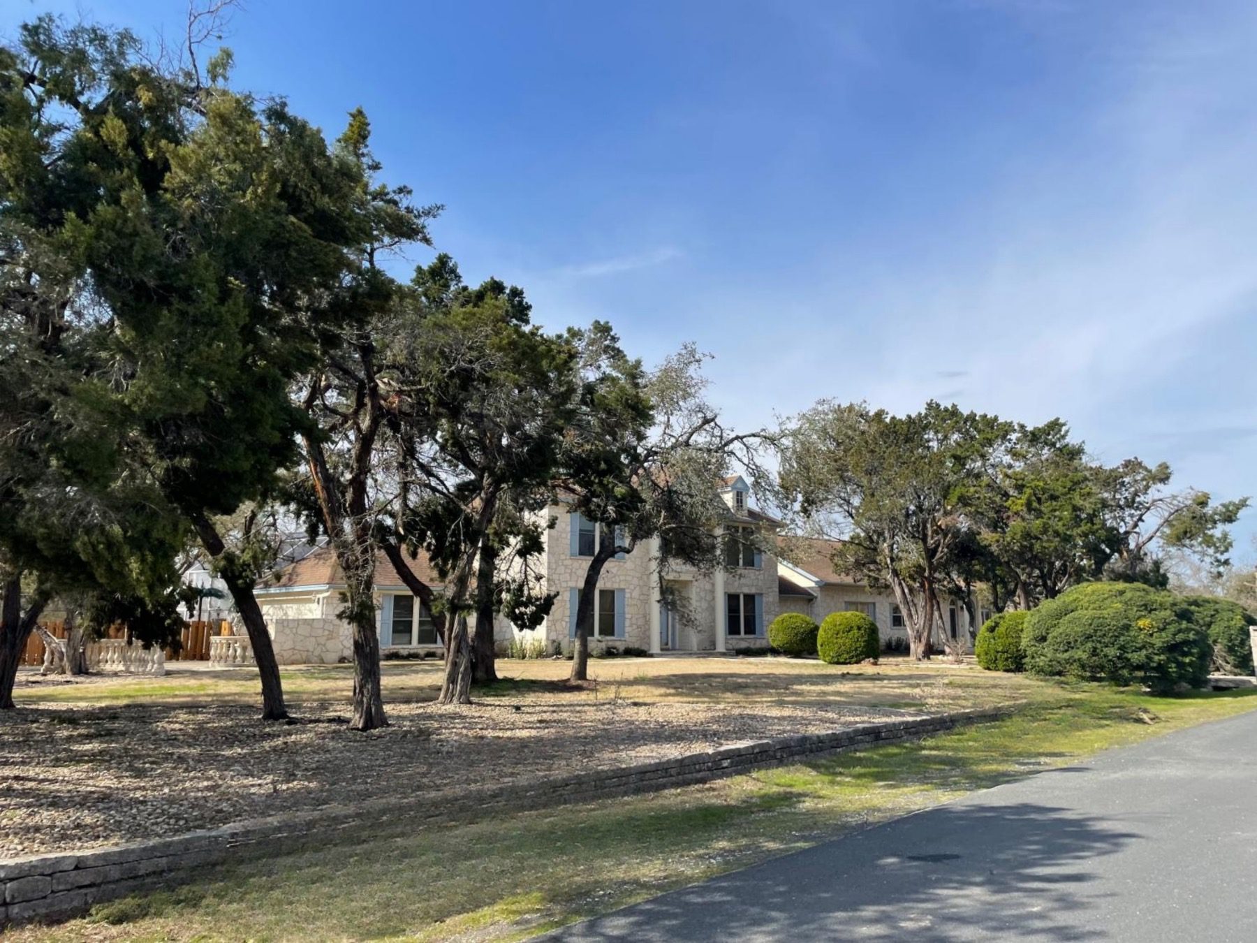 hill country Austin 78736 home on acreage lot