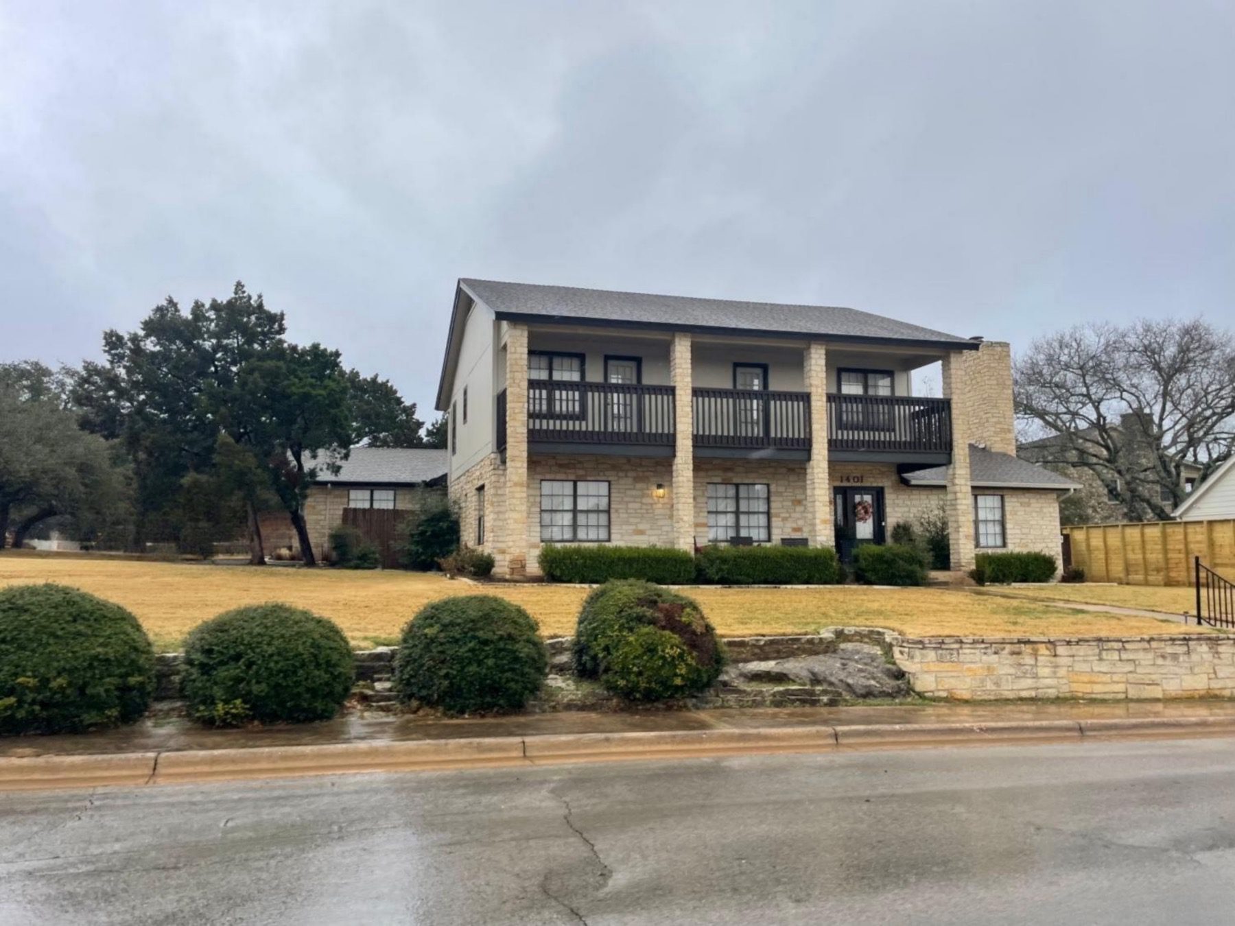 hills of lost creek home with side entry garage 78746