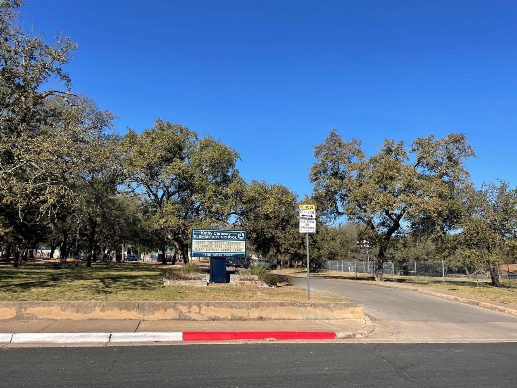 Kathy caraway elementary school Austin