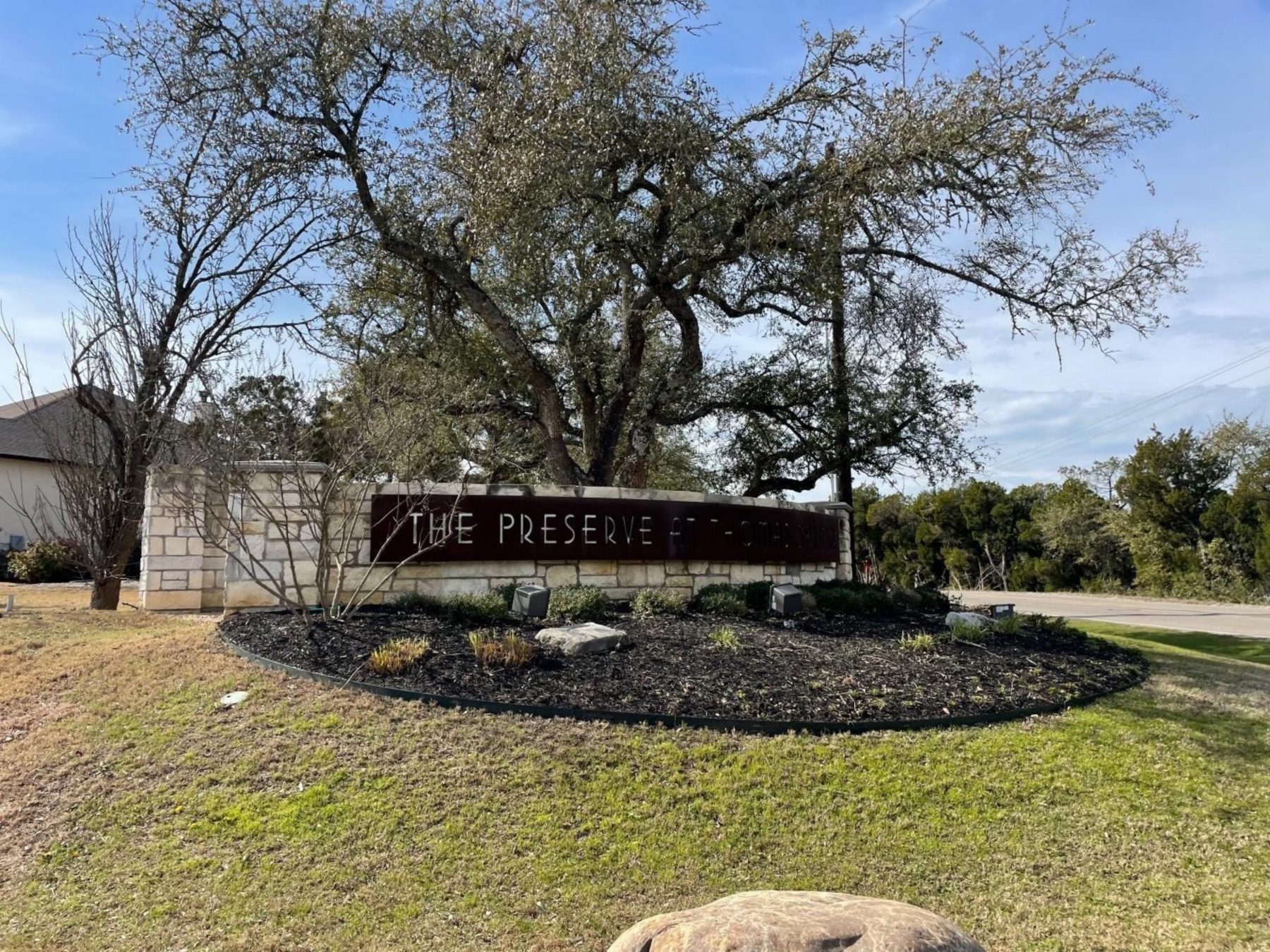 bowie high school neighborhoods preserve at Thomas springs