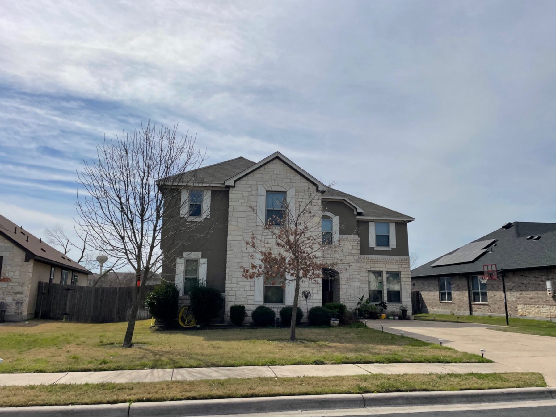 spring trails two story home in 78660 pflugerville texas