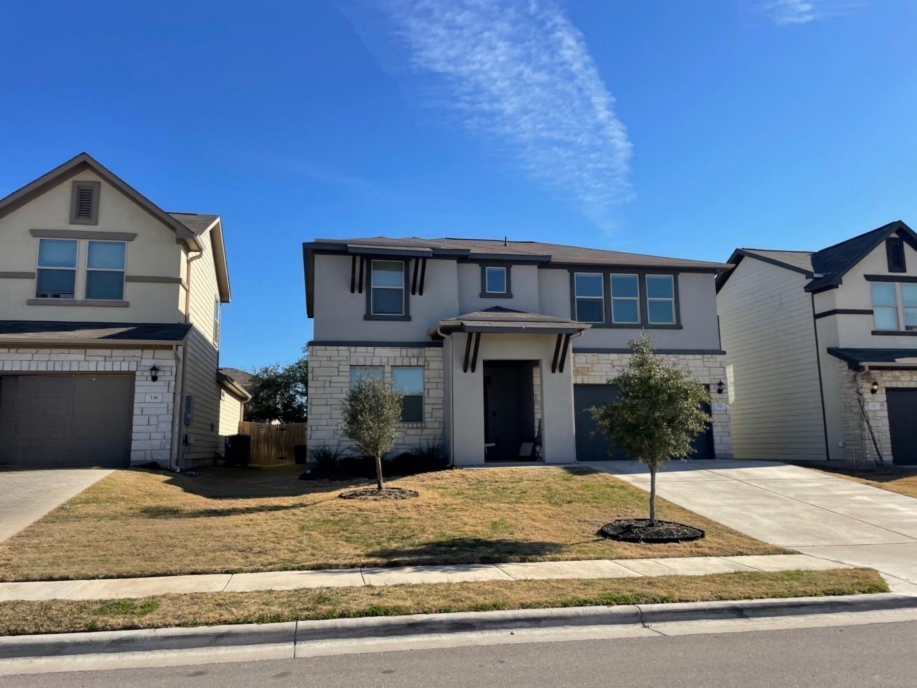 stonewall ranch 2 story stone stucco home in liberty hill