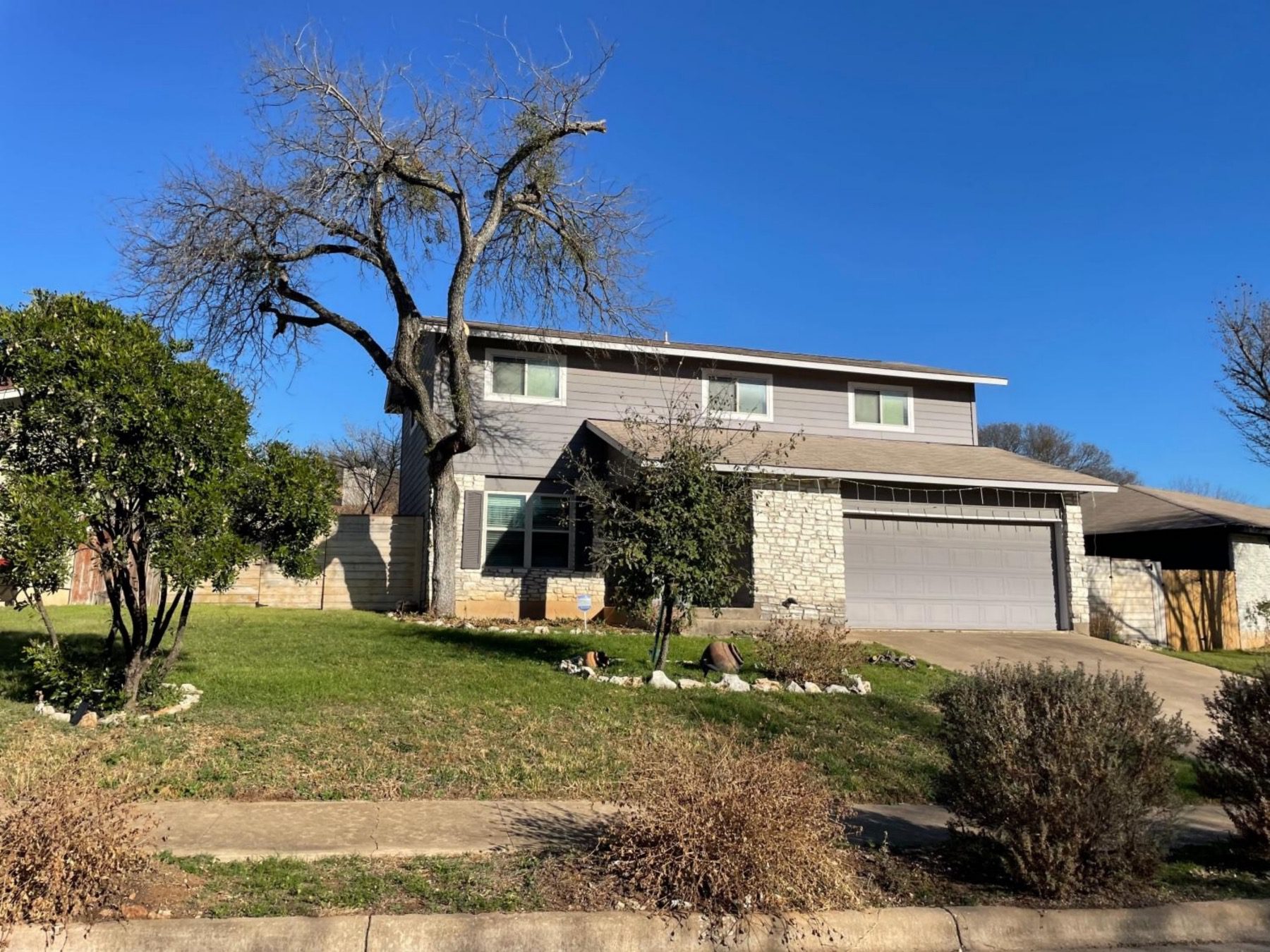 walnut crossing home above street Austin 78759