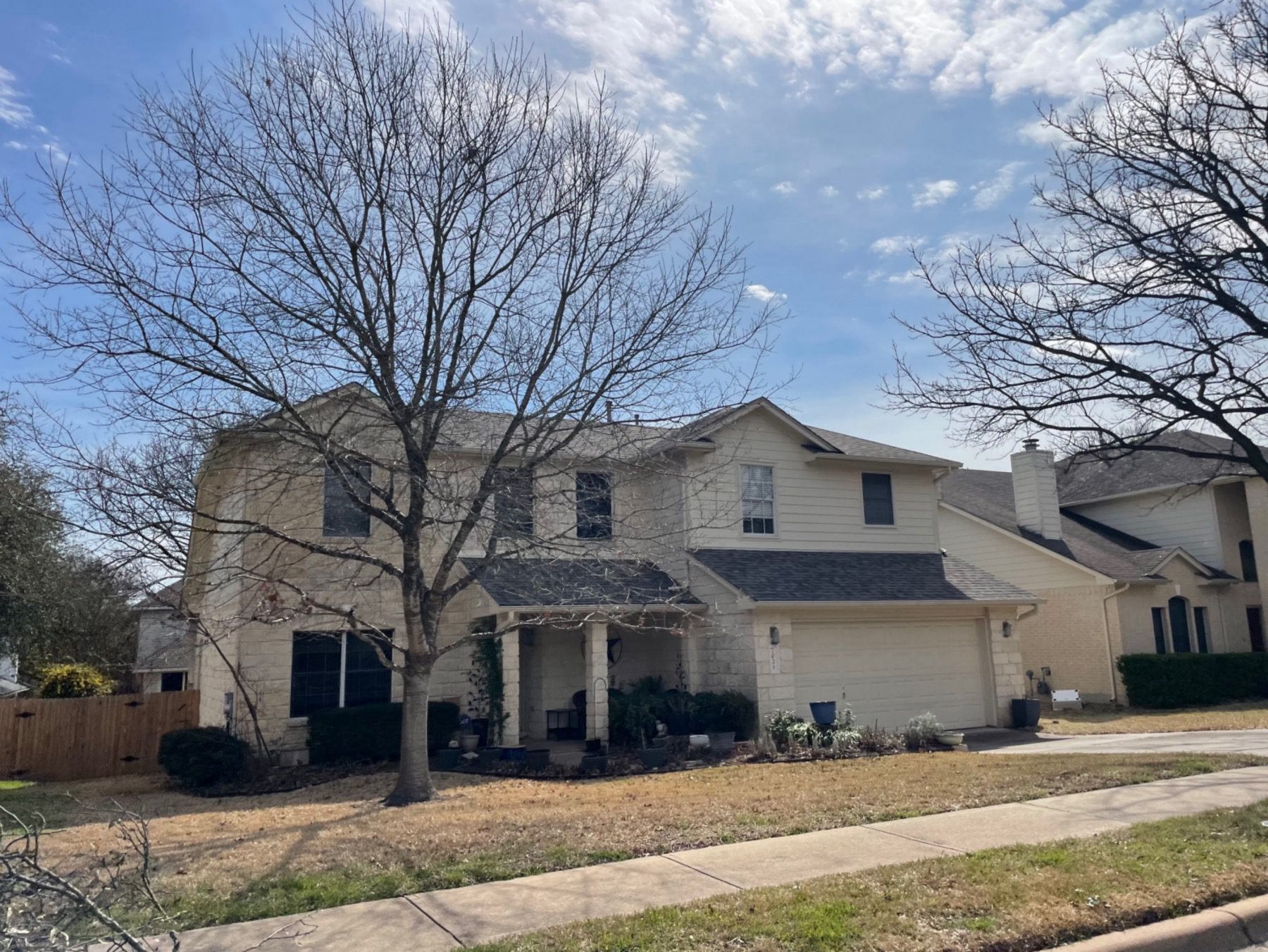 woods of legend oaks Austin 78749 two story home