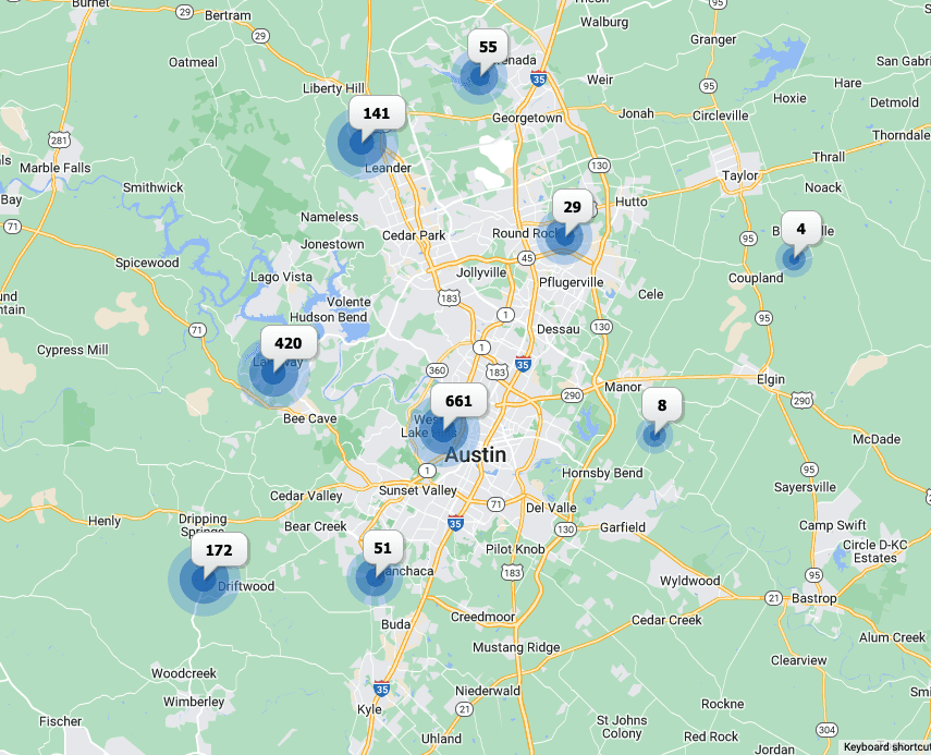 Austin area luxury homes for sale June 2023