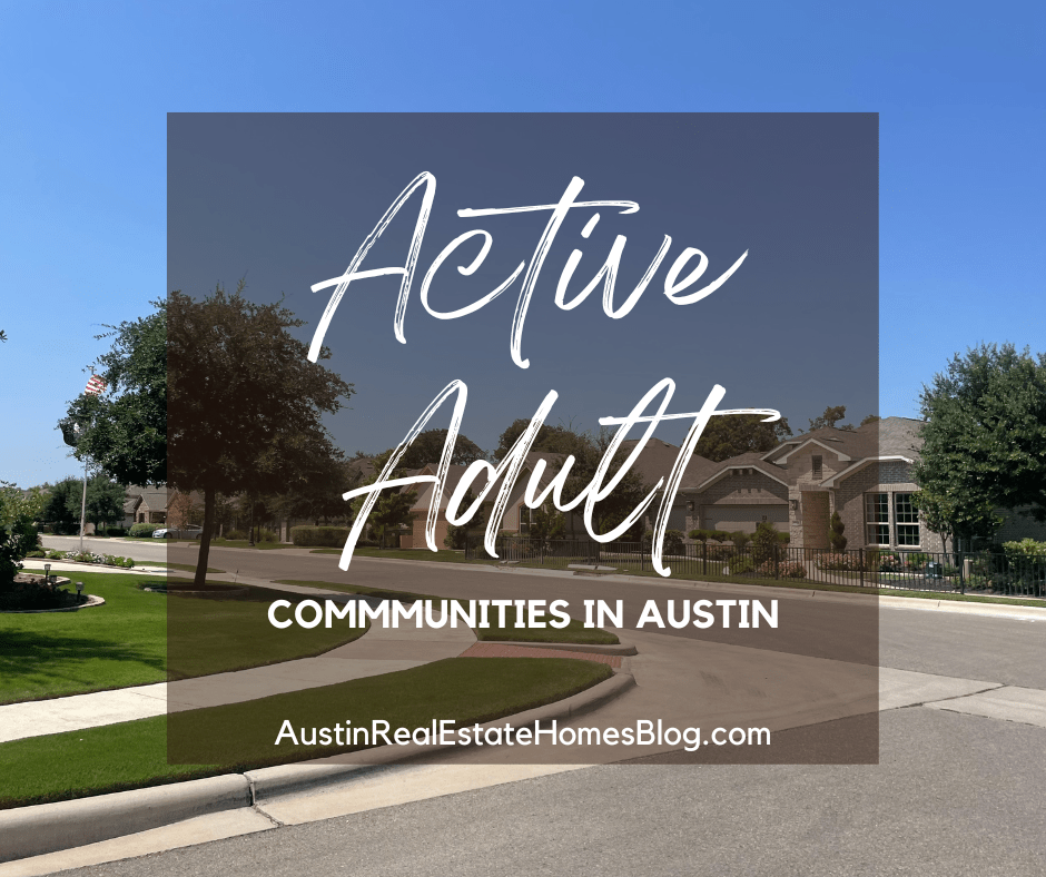 active adult communities in Austin